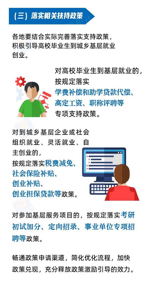 到城鄉基層就業創業，高校畢業生這些服務和保障別錯過